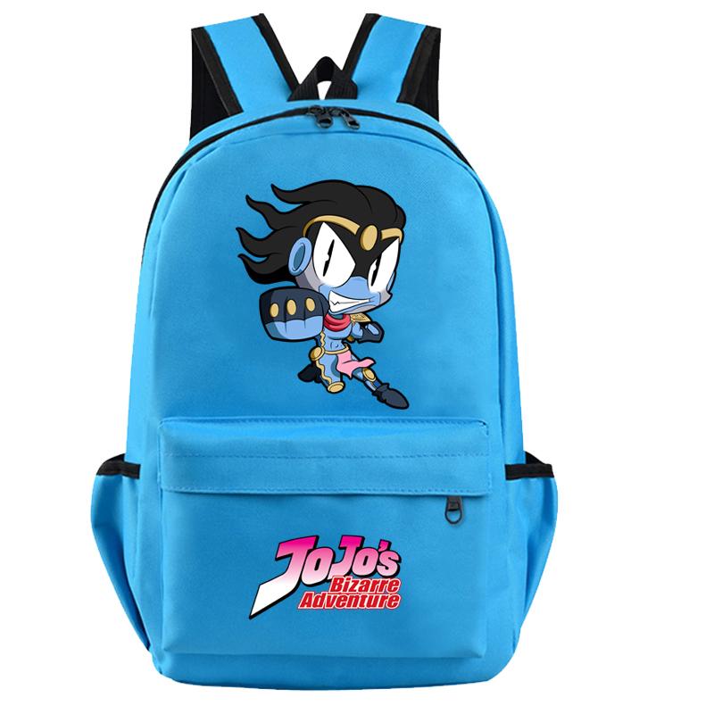 Anime Printed Adventure Backpack for Teen Gift School Bag Canvas Bookbag Girl Kawaii Rucksack Student Back To Schoolbag