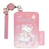 K Company Sanrio персонажи Пасс кейс с катушкой Hello Kitty CRT7-KT В10.6×Ш7.3×Г0.7см