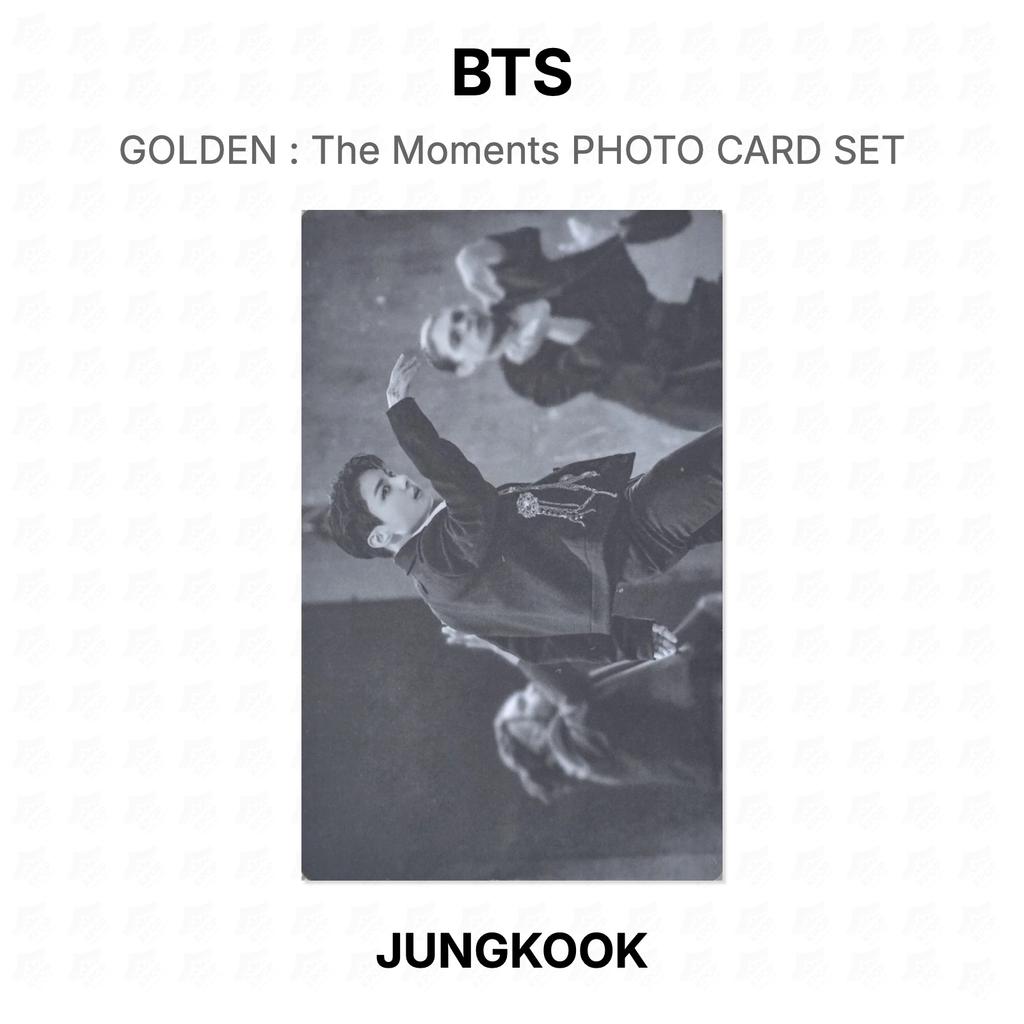 BTS ЗОЛОТОЙ : Набор фотокарточек The Moments Официальная фотокарточка