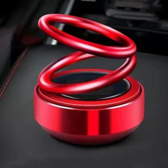 Автомобильный парфюм на солнечной энергии, ароматерапевтический диффузор, вращающийся на 360 градусов, освежитель воздуха, украшение приборной панели салона автомобиля