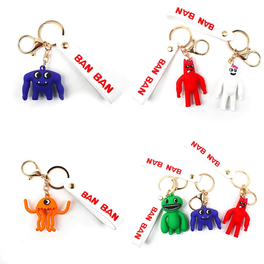 Очаровательный брелок Garten Of Banban, фигурка, подвеска для сумки, подарок для детей