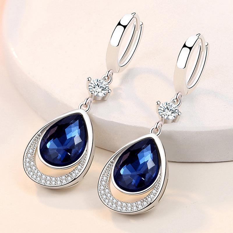 Lindon Zircon Copper Alloy Earrings Drop Earrings For Women Wedding Party Gifts