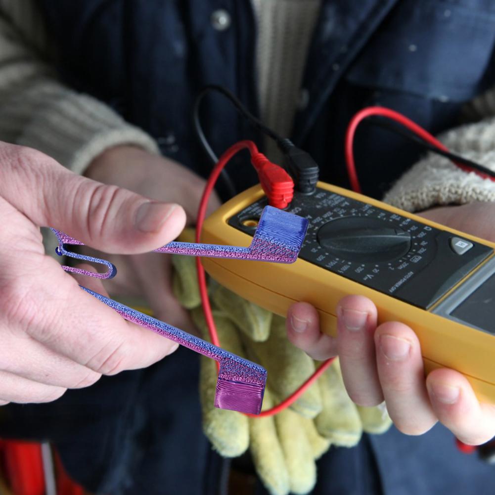 1 шт. Пластиковый держатель для щупа Крепление Подставка для держателя щупа измерительного провода Подставка для щупа мультиметра для работы одной рукой для коммерческого производства