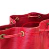 LOUIS VUITTON Epi Petit Noe Shoulder Bag Epi Leather Castarian red Women M44107 Used