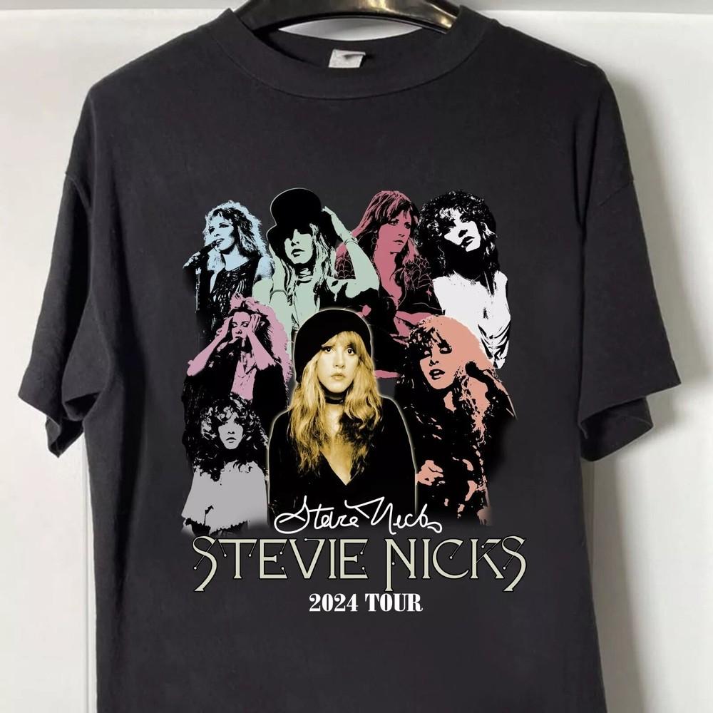 Stevie Nicks 2024 Live In Concert Vintage Stevie Nicks T-Shirt Gifts for Fan Unisex T-Shirt