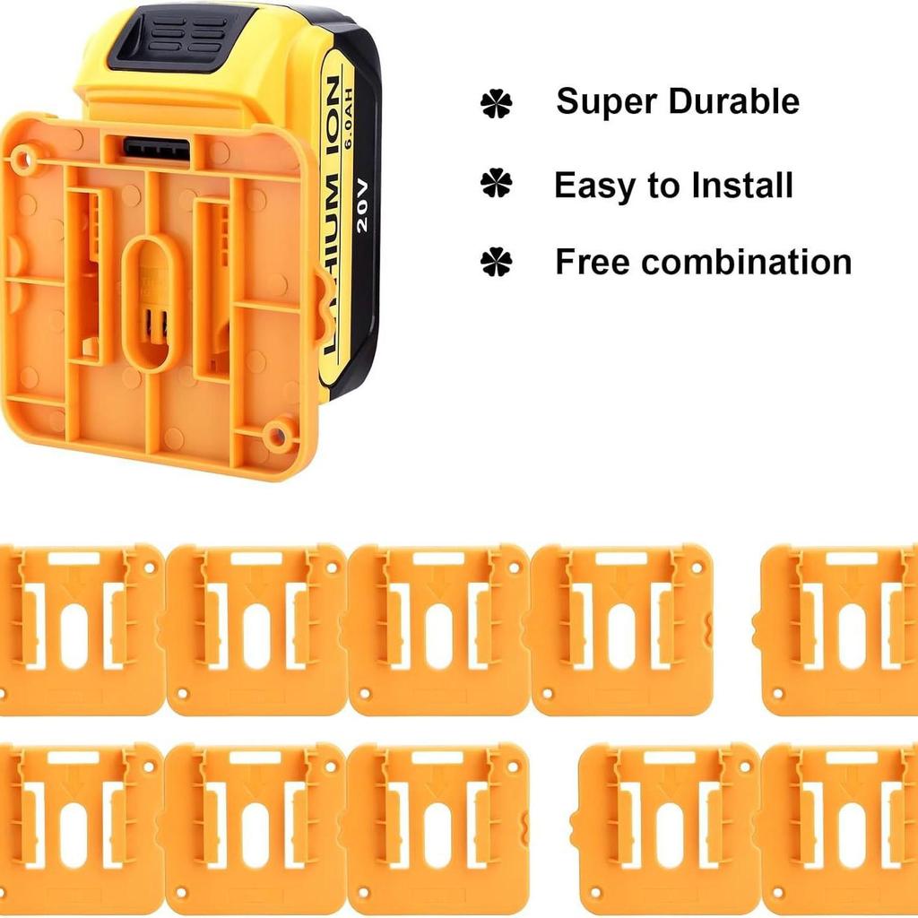 Держатель аккумулятора DeWalt 20V/60V для DCB200 с крючком
