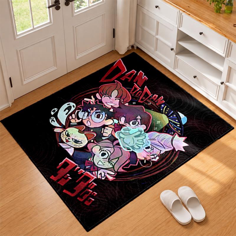 Dandadan Carpet Door Mat for Living Room or Bedroom Protective Mat Under Chair Office Decoration Christmas Gift Birthday Present