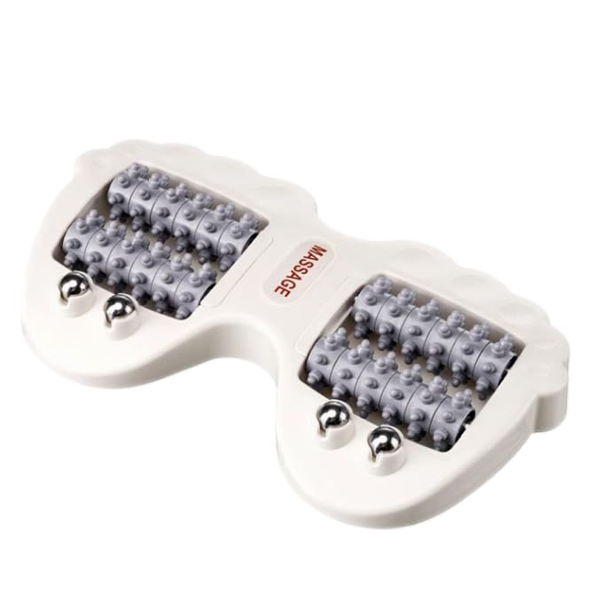 Sugarello Foot Improves Relieves and Fatigue with Foot Reflexology and Shiatsu Massager, Circulation, Relaxes, Stress, Roller, Acupressure,