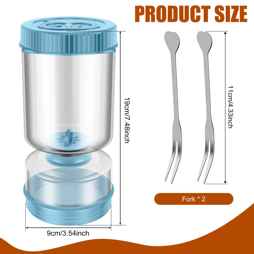 Стеклянная банка для солений с разделением на сухое и мокрое, банка для солений и оливок, контейнер для кимчи и огурцов, банка-песочные часы для герметичного хранения