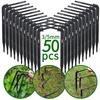25/50pcs Bend Arrow Dripper Micro Drip Irrigation Kit Emitter 3/5mm Hose Garden Watering Saving Dropper Greenhouse