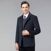 Autumn and Winter New Cashmere Coat Men's Business Casual Mid-length Suit Collar Woolen Coat Double-sided Woolen Single Top