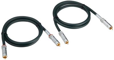 Кабель FURUTECH ADL RCA 2-жильный экранированный пара 1,0 м ALPHA-LINE2