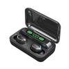 F9 Двухэкранные TWS Bluetooth 5.0 Наушники с Power Bank и Умным Шумоподавлением