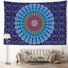 Blue And Purple Mandala Tapestry Wall Hanging Art Hippie Tapiz Simple Abstract Aesthetics Room Home Decor