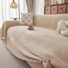 Thick Chenille Sofa Cover Throw Blanket Living Room Minimalist Style Anti-Scratch All-Season Use