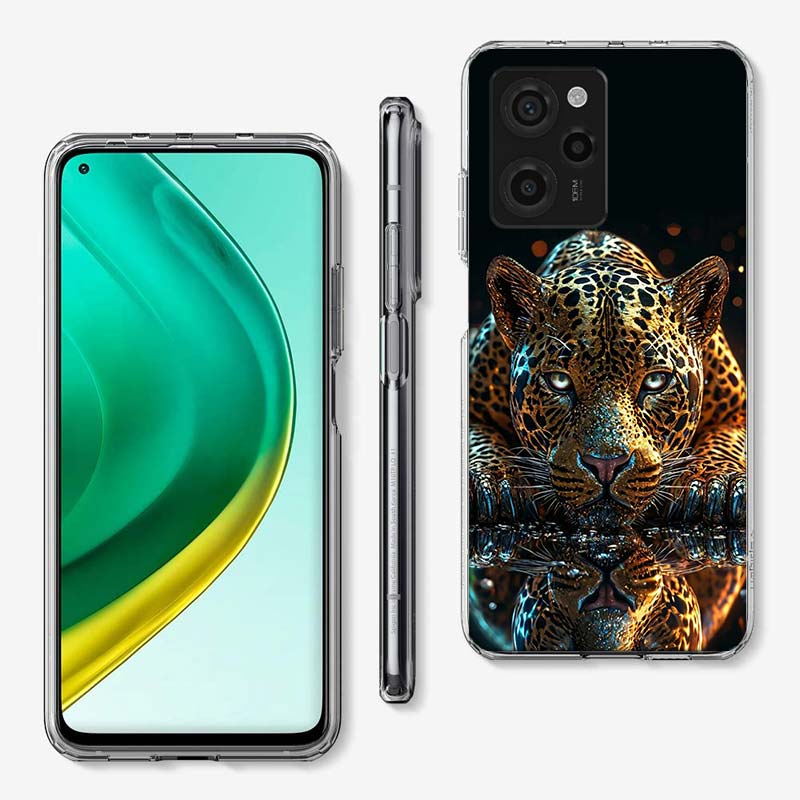 Чехол для телефона с покрытием из бриллиантов-иллюзий для Xiaomi Poco M8 M7 M6 M4 M3 X7 X6 X4 Pro F7 Ultra M5S Mi 14 14T 15 15T 12T