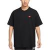 Nike T Shirts Men's Black Crew Neck Moderate IH9271-010