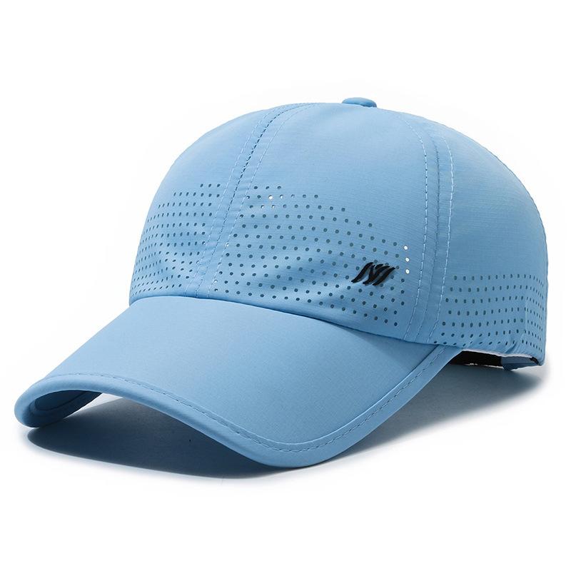Spring And Summer Quick-Drying Cap Cap Cap Hat Men'S Outdoor Shading Breathable Punching Sports Baseball Cap Soft Top Hat Women