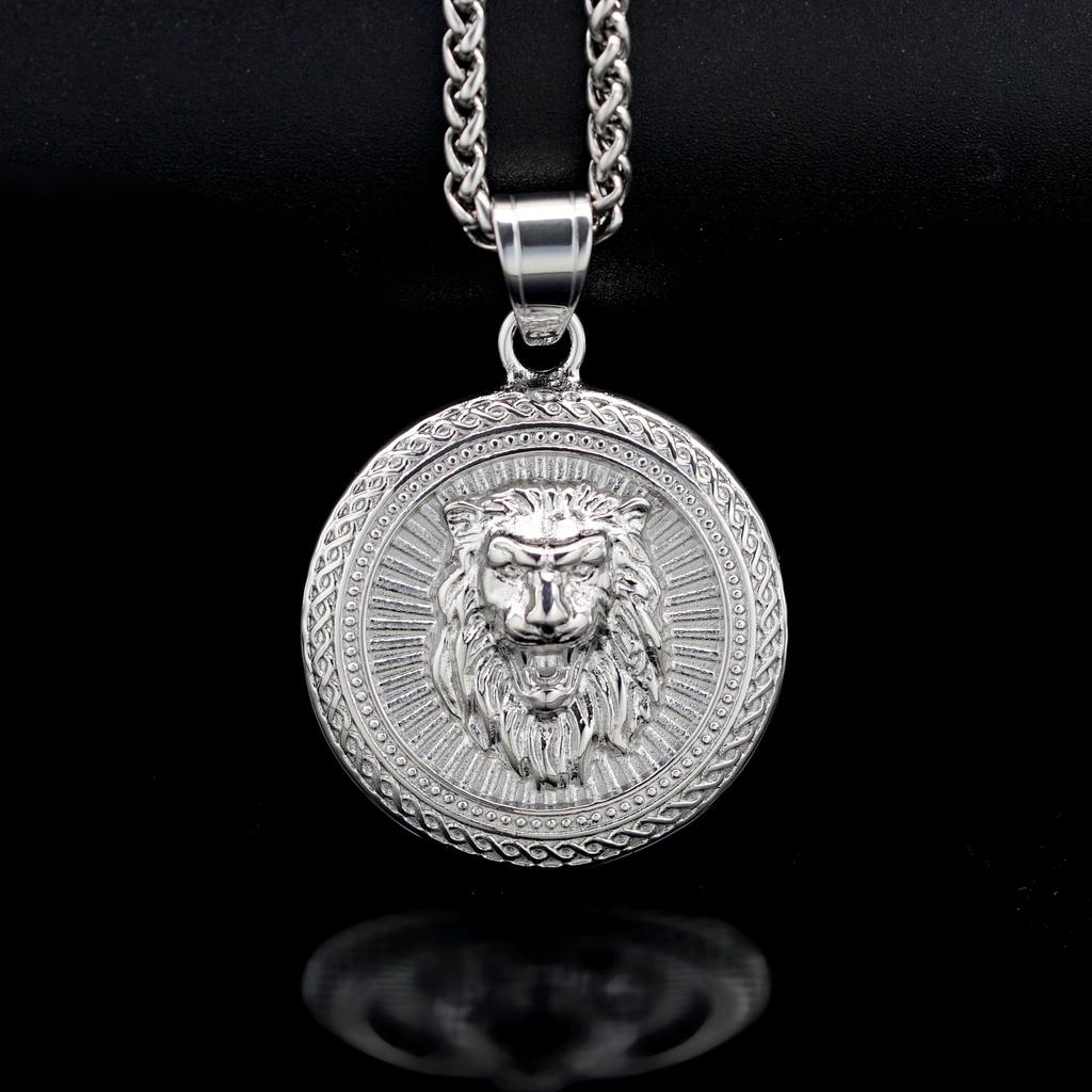 Men Women Hip Hop Gold Silver Color LION Pendant Necklace Hiphop Pendants Necklaces Fashion Jewelry Gifts
