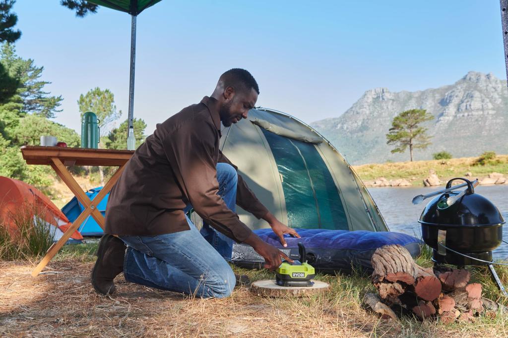 RYOBI RMI18-0 Аккумуляторный компрессор 18 В ONE+ 10,34 бар, только корпус высокого давления