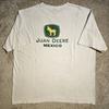 Винтажная футболка Juan Deere Mexico с шуткой Y2k Мужская XL Гранж Слизь Ироничный Dadcore