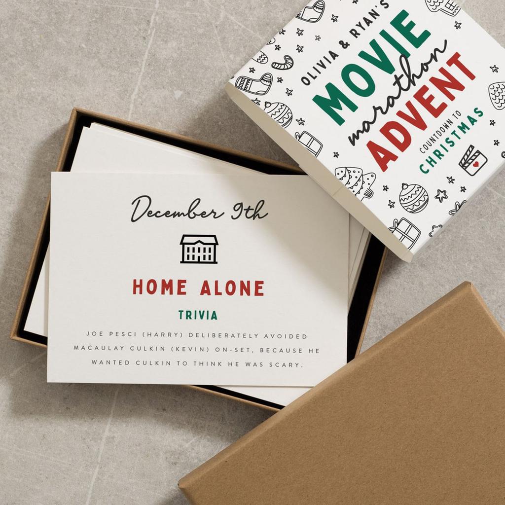 Рождественский адвент-календарь, поздравительная открытка, креативный персонализированный рождественский подарок на 24 дня, обратный отсчет