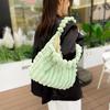Stylish Large Capacity Plush Tote Bag Soft Urban Chic Fluffy Shoulder Bag