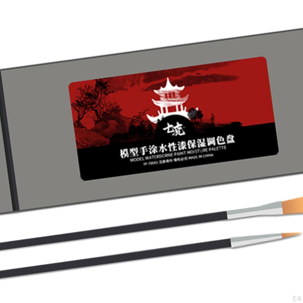 Палитра для акриловых красок для миниатюрных художественных проектов