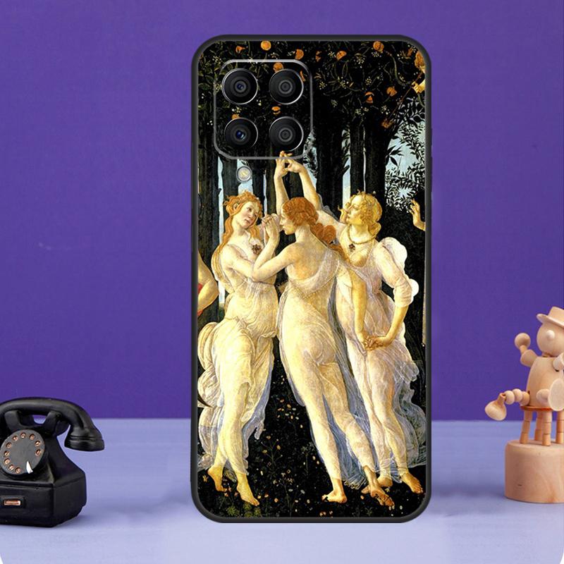 Сандро Боттичелли Искусство эпохи Возрождения Чехол для Samsung Galaxy M31 M51 M21 M30s M20 M14 M34 M54 M12 M32 M52 M13 M23 M33 M53 M55