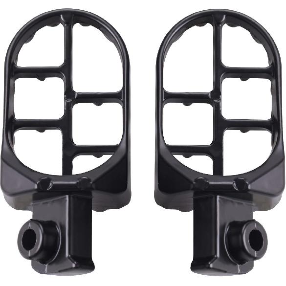 Алюминиевые подножки для питбайка, черные, задние, универсальная посадка для PW50 PW80 TW200 XR50R CRF50 CRF70 CRF80 CRF100F питбайк