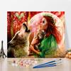 Картина по номерам, картина на холсте, сделай сам, цифровая картина маслом, декомпрессия, украшение дома, ручная роспись