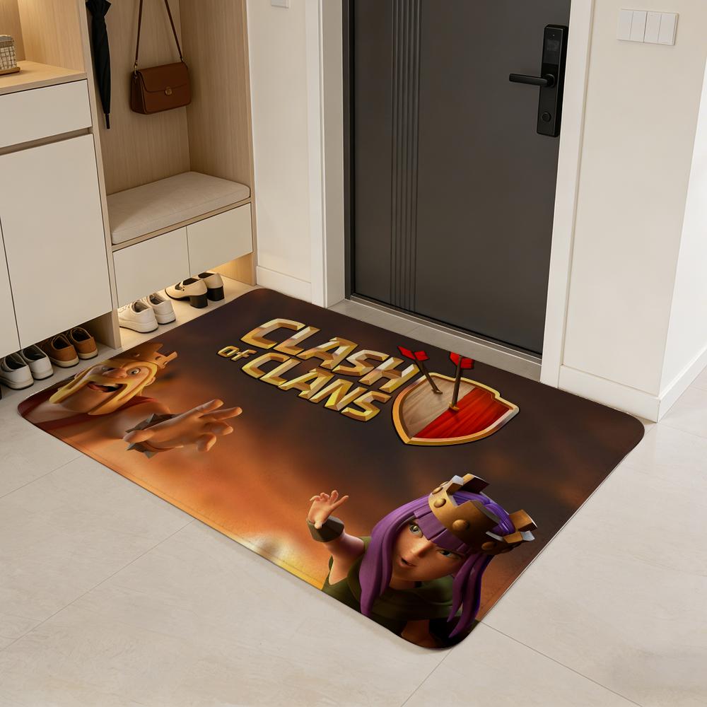 Competitive A-Apex Legends Floor Mat Flannel Door Mat Non-Slip Absorbent Washable Indoor Home Rug