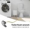 Ключ для смыва унитаза Простая установка Регулируемые отверстия Ручка для унитаза Оптимальный сменный элемент для бачка унитаза