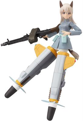 Figma Strike Witches Эйра Ильматар Юутилайнен окрашенная подвижная (немасштабная фигурка из АБС и ПВХ)