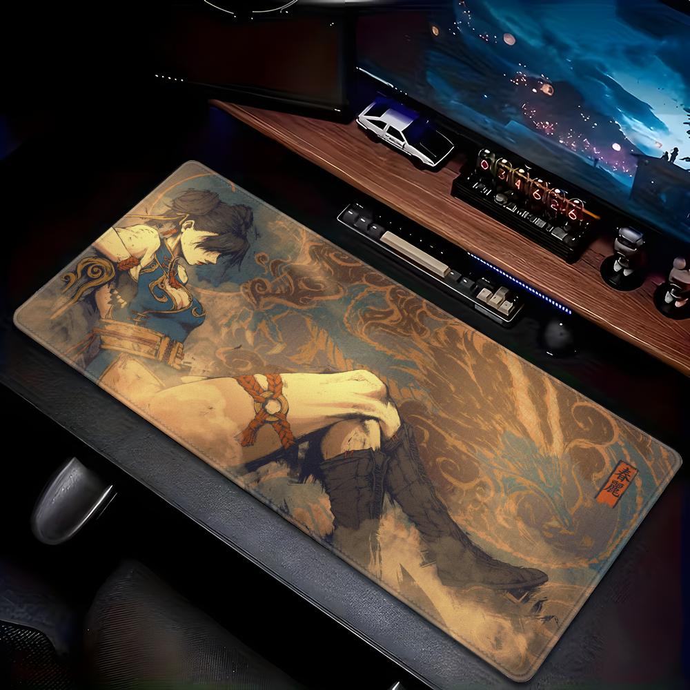 China's -selling mouse pad Street Fighter Animation Beautiful XXL Game Exclusive MousePads PC Computer pad Non-slip Decor