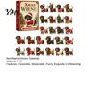 Dachshund Collectible Figurines 2026 Advent Calendar, 24 Days Dog Surprises with Festive Christmas Calendar Puppy Acrylic Figures for Lovers