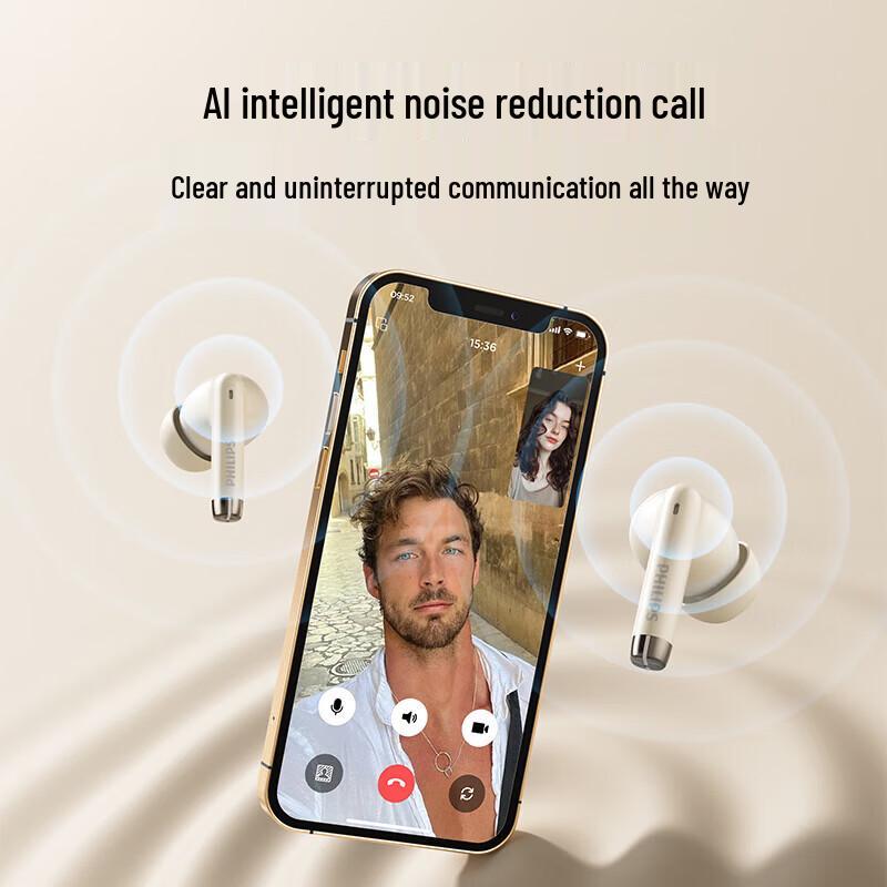 Philips TAT2020 Wireless In-Ear Bluetooth Earbuds