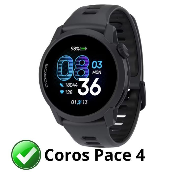 Coque compatible Coros Pace 4 - Protection rigide montre connectée étui transparent écran verre trempé Phonillico®