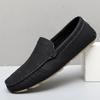 Big Size 38-47 Men's Genuine Leather Shoes Breathable Slip On Driving Men Casual Shoes Moccasins Luxury Loafers Mens Summer Flat