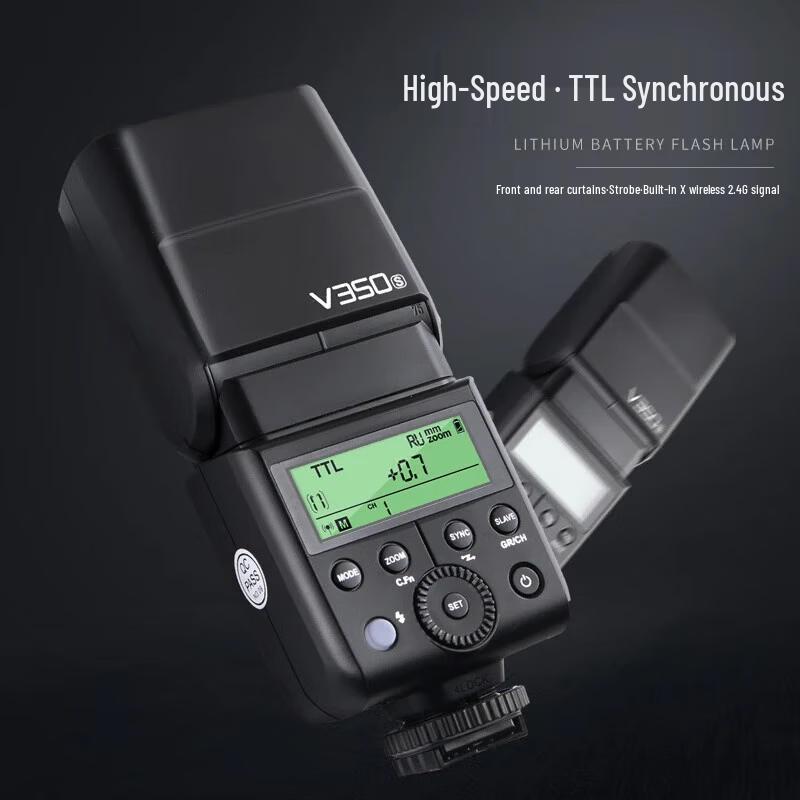 Godox V350 TTL Li-ion On-Camera Flash for Mirrorless Cameras