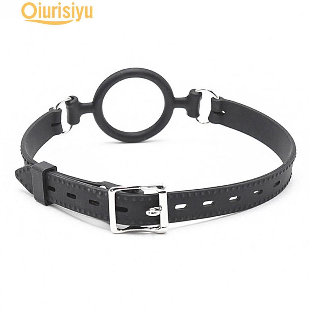 БДСМ Бондаж Ремень для рта с кольцом для рта Кляп для взрослых Фетиш Секс-игрушка Секс-уход