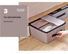 Dustproof & Moistureproof Foldable Transparent Shoe Storage Box - Space-saving Under-bed Solution