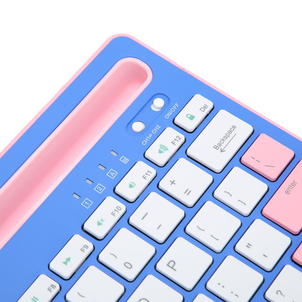Wireless   Keyboard Rechargeable Ergonomics Silent Keys Tablet Keyboard for Phones