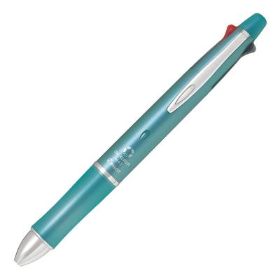 Pilot Доктор. Многофункциональная ручка Grip 4+1, 4-цветная шариковая ручка и карандаш 0,5 мм, мятно-зеленый