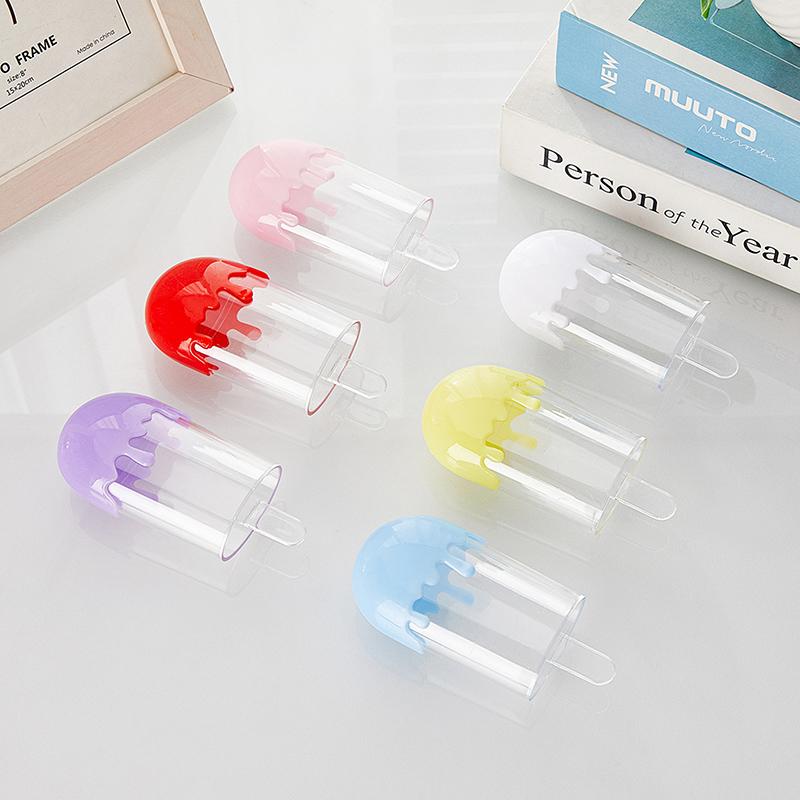 12 шт. креативные милые пластиковые коробки для мороженого, конфет, для свадьбы, детского душа, дня рождения, вечеринки, контейнеры для конфет, футляры для сладостей