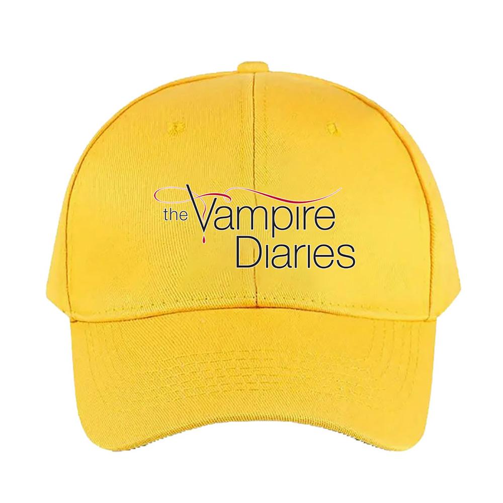 The Vampire Diaries Caps Summer Adult Baseball Cap Adjustable with Curved Brim Duckbill Hat Protection Sun Hats