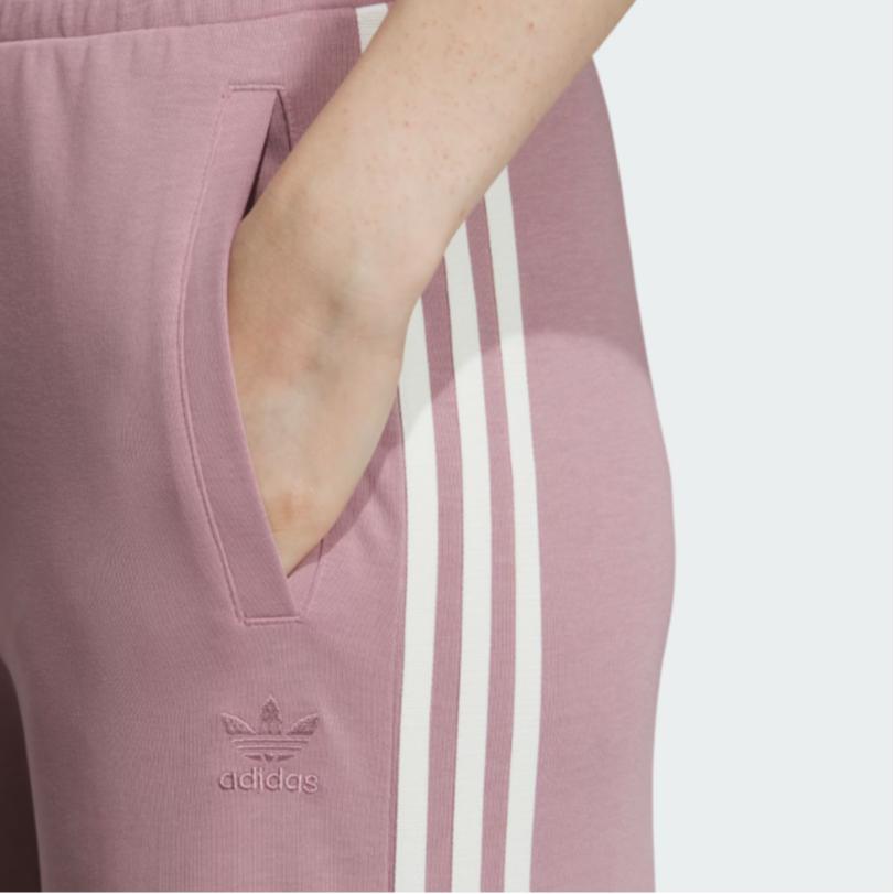 Adidas Женские широкие вязаные спортивные брюки Originals Trefoil, волшебно-фиолетовый, розовый IN1023