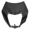 Motorcycle Headlamp Fairing Black Front Light Headlight Protector Cover for EXC SXF MX Dirt Bike