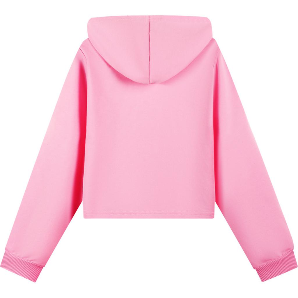 Детский двухпредметный комплект: худи с капюшоном и брюки, с длинными рукавами, с принтом