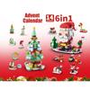 24 года рождественский набор строительных блоков коробка детские игрушки рождественский адвент календарь кирпичи DIY развивающие игрушки набор подарок для детей взрослых